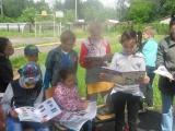 Журнальный пикник для детей в Калиновке