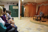 "Читайте и перечитывайте!" Владимир Лихварь в гостях у нашей библиотеки