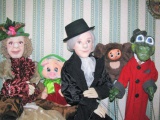 Кукольный театр "Менестрель" в гостях у  нашей библиотеки